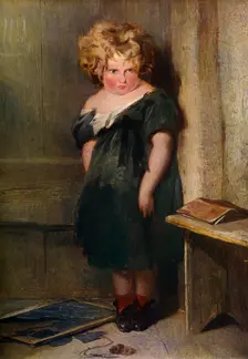 A Naughty Child 19th century, (1912).Artist: Edwin Henry Landseer