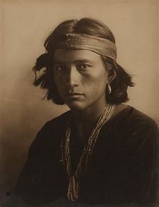 A Navajo Boy, 1907. Creator: Carl E Moon