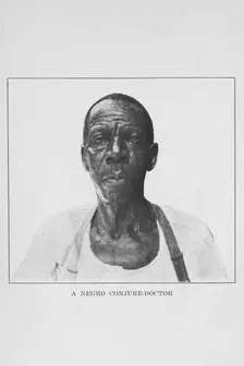 A Negro conjure-doctor, 1926. Creator: Unknown