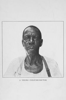 A Negro conjure-doctor, 1926. Creator: Unknown
