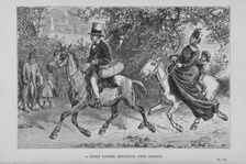 A Negro farmer returning from market, 1882. Creator: Unknown