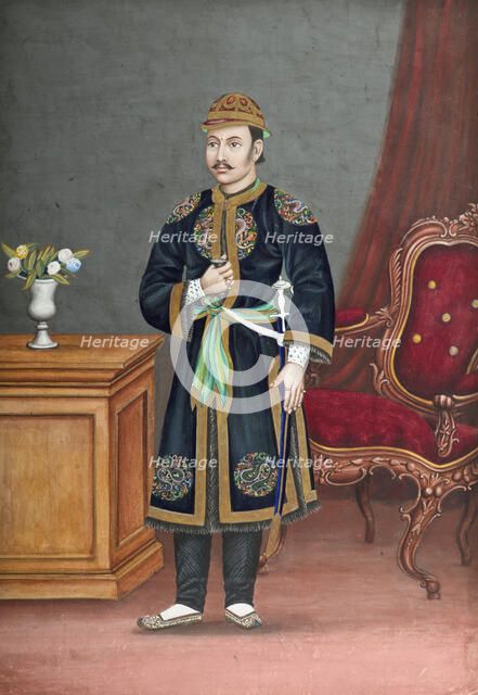 A Nepalese Official (Perhaps Prime Minister Bhimsen Thapa, served 1806-1837), c1860-c1900. Creator: Unknown.