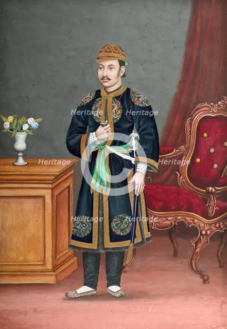 A Nepalese Official (Perhaps Prime Minister Bhimsen Thapa, served 1806-1837), c1860-c1900. Creator: Unknown.