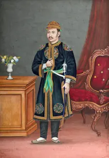 A Nepalese Official (Perhaps Prime Minister Bhimsen Thapa, served 1806-1837), c1860-c1900. Creator: Unknown