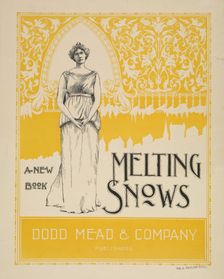 A new book. Melting snows, c1895 - 1911. Creator: Unknown