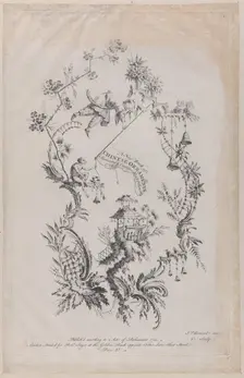 A New Book of Chinese Ornaments. Invented & Engraved by J. Pillement, 1755., Creator: Jean-Baptiste Pillement