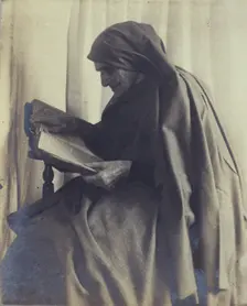A New England sibyl, between 1880 and 1890. Creator: Frances S. Allen