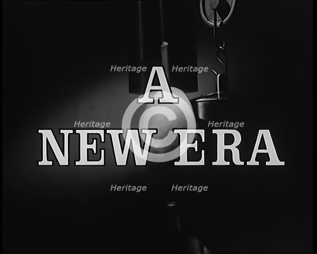 A New Era - title card, 1931. Creator: British Pathe Ltd.