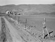A new house for descendant of old Idaho family..., Gem County, Idaho, 1939. Creator: Dorothea Lange
