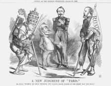 A New Judgement of Paris 1862. Artist: John Tenniel