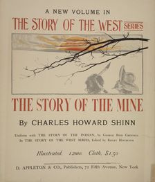 A new volume [..] The story of the mine, c1896. Creator: Unknown