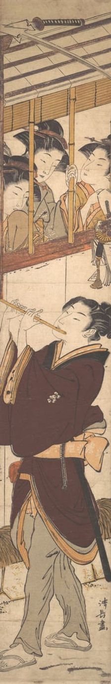 A New Year's Scene. Creator: Torii Kiyonaga