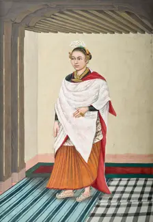 A Newar Woman, between c1860 and c1900. Creator: Unknown