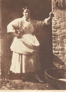 A Newhaven Fisherwoman, 1844. Creators: David Octavius Hill, Robert Adamson