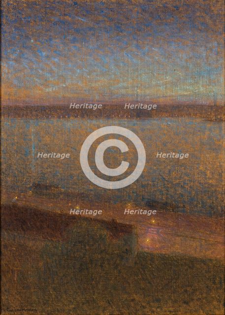 A Night in May, 1895. Creator: Eugène Jansson.