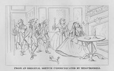 A Night Scene 1809, (1827). Creator: Thomas Cook