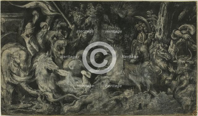 A Nightmare, after 1573. Creator: Melchior Bocksberger.