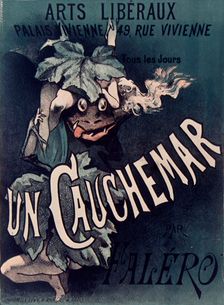 A Nightmare (Un Cauchemar). Arts Libéraux. Palais Vivienne, 1888