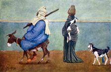 A Nile Sky Line 1908. Creator: Lance Thackeray