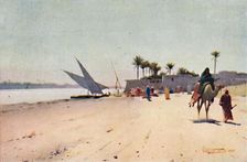 A Nile Village c1880, (1904). Artist: Robert George Talbot Kelly