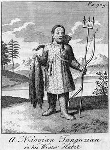 A Nisovian Tunguzian in his Winter Habit c18th century