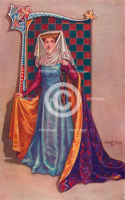 'A Noble Lady', 1926. Artist: Herbert Norris.
