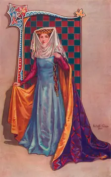 A Noble Lady 1926. Artist: Herbert Norris