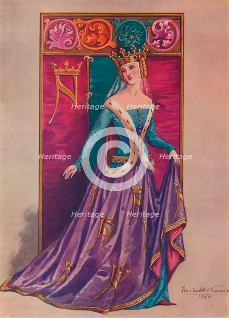 'A Noble Lady', 1927. Artist: Herbert Norris.