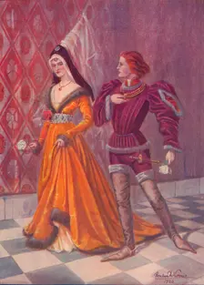 A Nobleman and Lady 1926. Artist: Herbert Norris