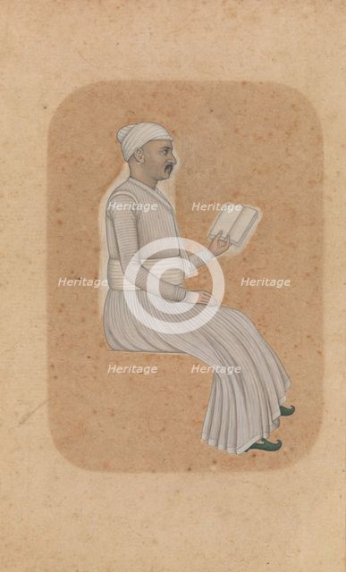 A Nobleman Reading, ca. 1750-75. Creator: Unknown.