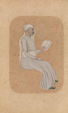 A Nobleman Reading, ca. 1750-75. Creator: Unknown