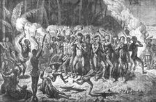 A Nocturnal "Pilou-Pilou" - New Caledonia; Some Account of New Caledonia 1875. Creator: Unknown