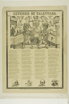 A Noisy Gathering of Calaveras, n.d. Creator: José Guadalupe Posada