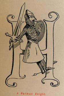 A Norman Knight c1860, (c1860). Artist: John Leech