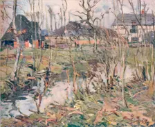 A Normandy Farm c1911. Artist: George Oberteuffer