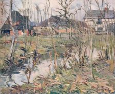 A Normandy Farm c1911. Artist: George Oberteuffer