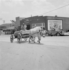 A note on transportation, Eden, Alabama, 1936. Creator: Dorothea Lange