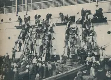 A Novel Method of Coaling at the port of Yokohama 1936