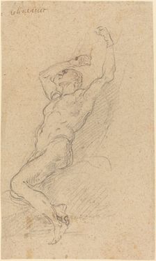 A Nude Man Chained to a Rock. Creator: Francesco Solimena