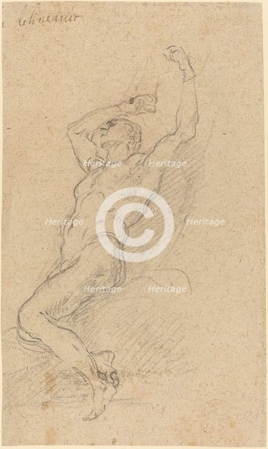 A Nude Man Chained to a Rock. Creator: Francesco Solimena.