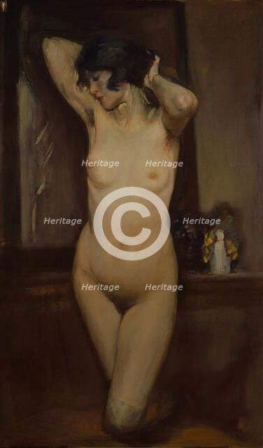 A nude, c. 1922.