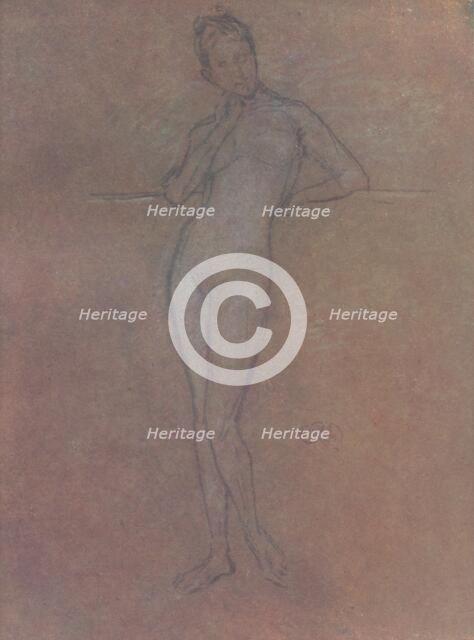 'A Nude Study', c1872, (1904). Artist: James Abbott McNeill Whistler.