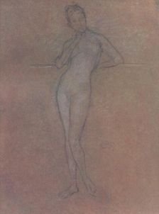 A Nude Study c1872, (1904). Artist: James Abbott McNeill Whistler