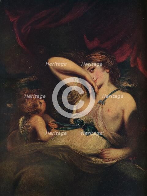 A Nymph and Cupid: The Snake in the Grass, 1784, (1914). Artist: Sir Joshua Reynolds