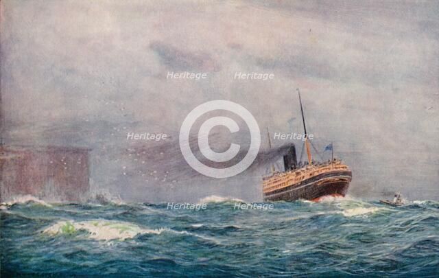 'A P. & O. Steamer Outward Bound', 1913. Artist: Percy Frederick Seaton Spence.