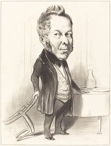 A.P.F. Deslongrais, 1849. Creator: Honore Daumier