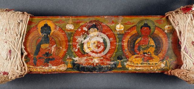 A Pancharaksha (The Five Protective Charms) Manuscript (image 1 of 2), 1755. Creator: Unknown.
