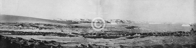 'A Panorama of Cape Roberts Looking North', c1911, (1913).  Artist: T Griffith Taylor.