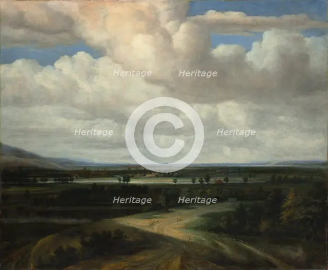 A Panoramic Landscape with a Country Estate, ca. 1649. Creator: Philip Koninck.