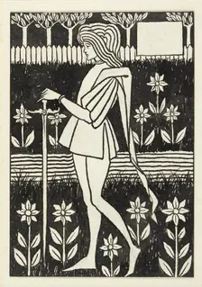 A Page, 1890s. Artist: Aubrey Beardsley